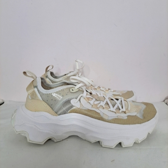 Sorel kinetic breakthru tech lace sneaker chalk white 7.5 NWOB - Picture 4 of 9